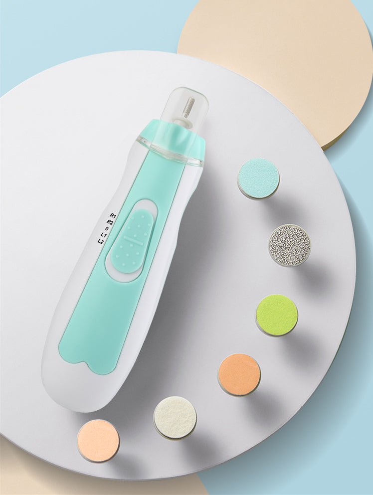 Electric Nail Clipper Set for Newborn Care