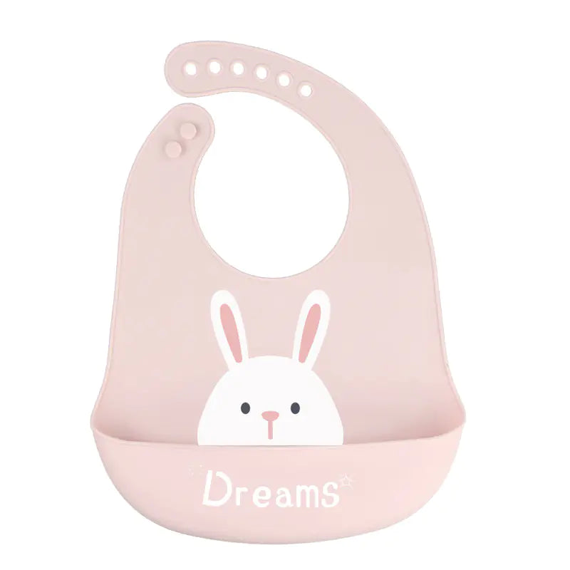 3D Baby Waterproof Silicone Bib for Feeding