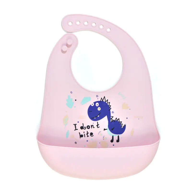 3D Baby Waterproof Silicone Bib for Feeding
