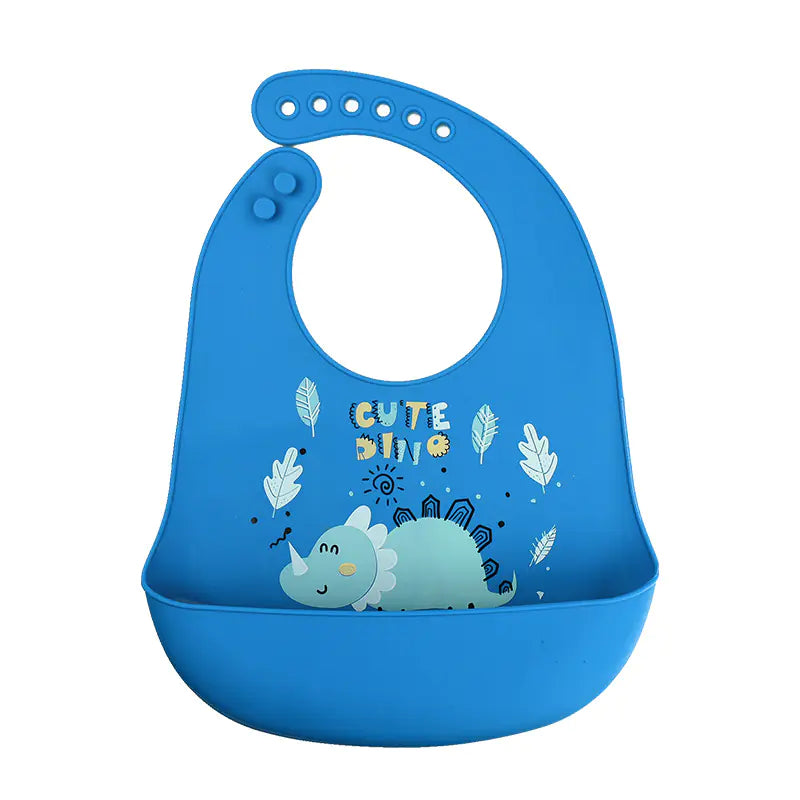 3D Baby Waterproof Silicone Bib for Feeding