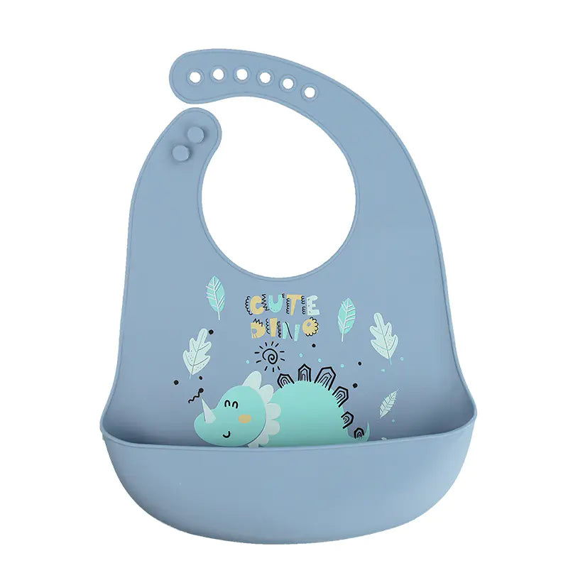 3D Baby Waterproof Silicone Bib for Feeding