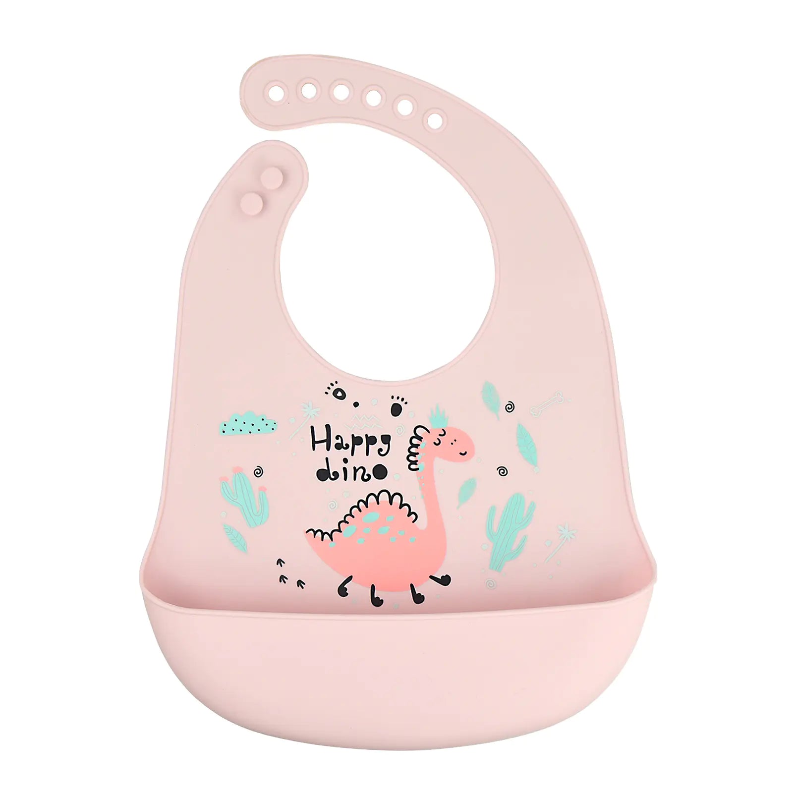 3D Baby Waterproof Silicone Bib for Feeding