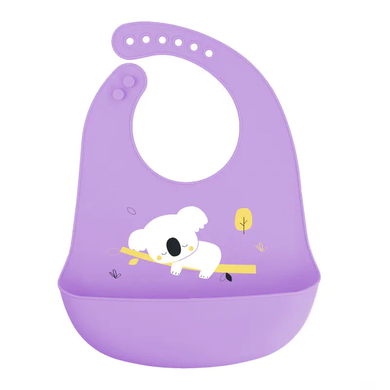 3D Baby Waterproof Silicone Bib for Feeding