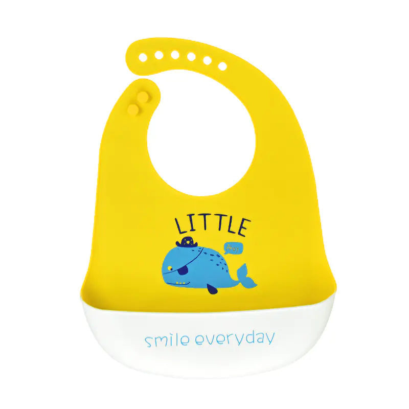 3D Baby Waterproof Silicone Bib for Feeding