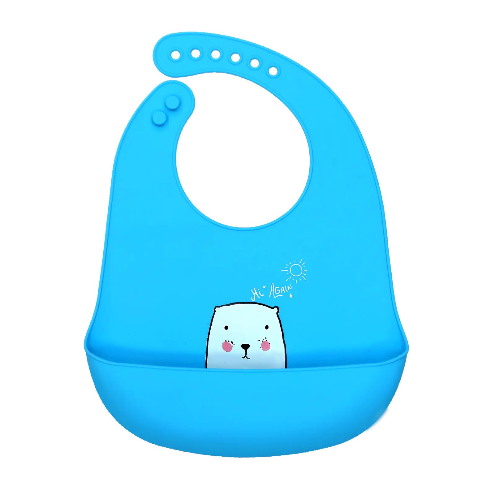 3D Baby Waterproof Silicone Bib for Feeding