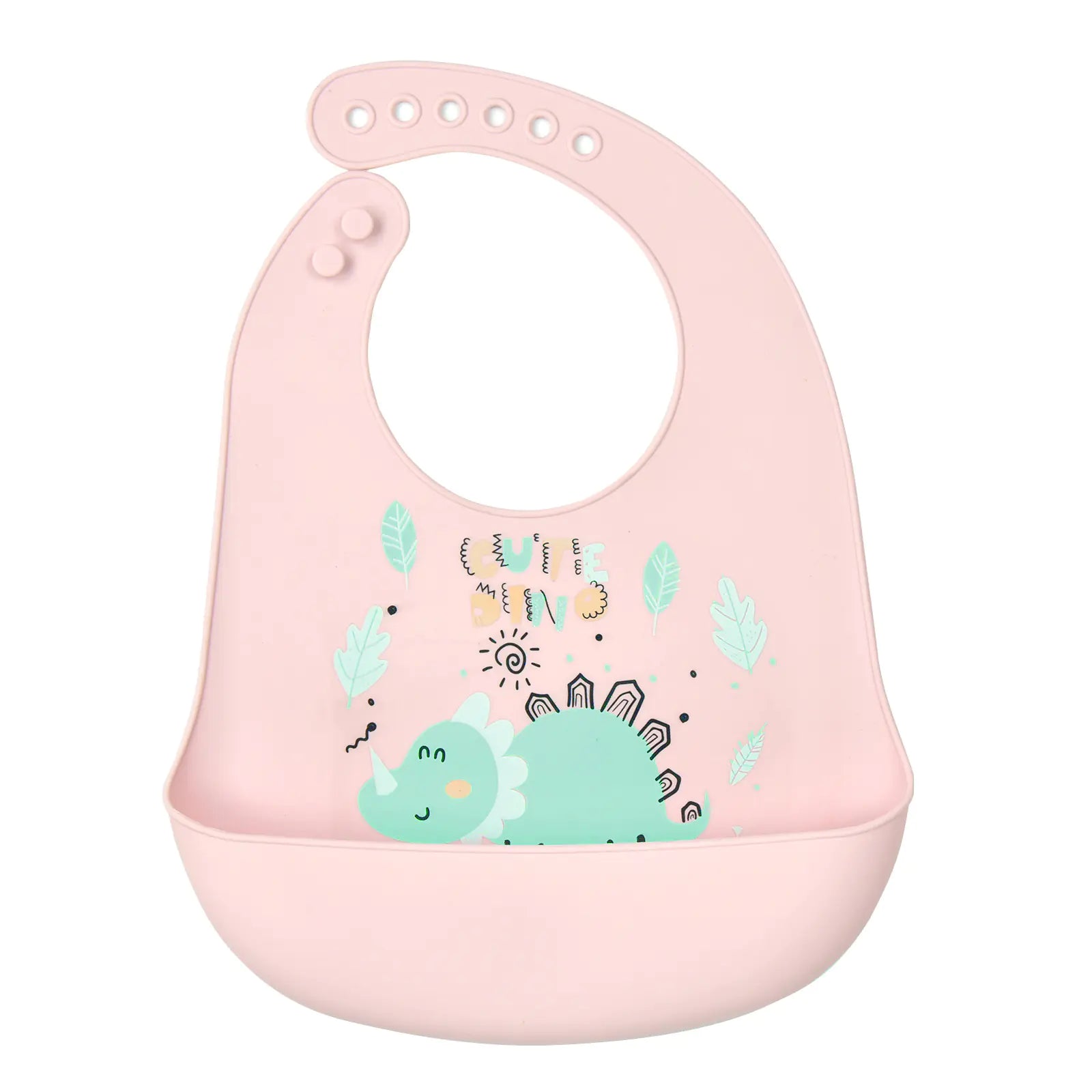 3D Baby Waterproof Silicone Bib for Feeding